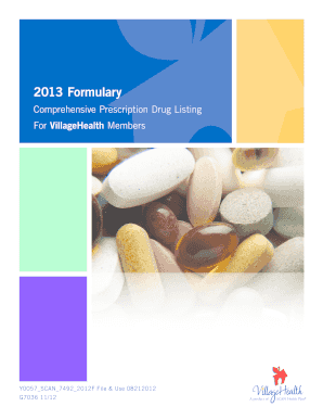 Comprehensive Prescription Drug Listing