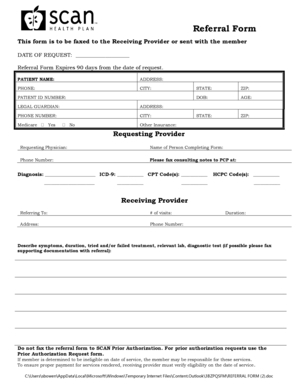 Referral Form
