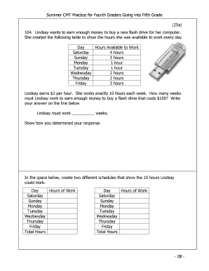 Summer Math Practice for Fourth Graders
