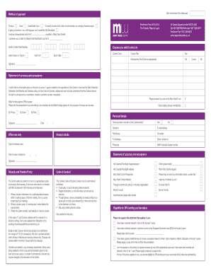 Mary Ward Centre Enrolment Form