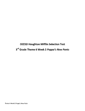 3rd Grade Reading Comprehension Test