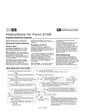 Instructions for Form 2106