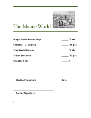 The Islamic World Study Guide