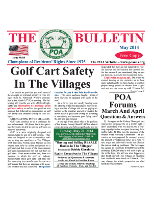 POA Membership Application Form