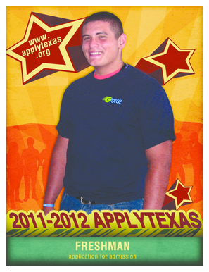 Texas Freshman Application Form