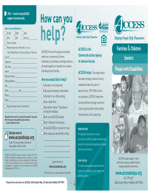 ACCESS Donation Form
