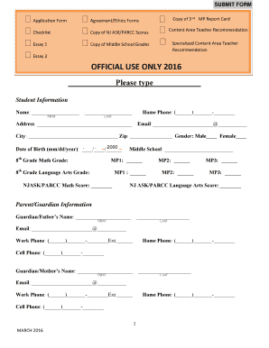 Copy of 3 MP Report Card PARCC Teacher Recommendation