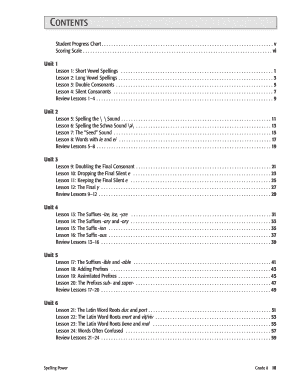 Spelling Power Grade 8 Workbook