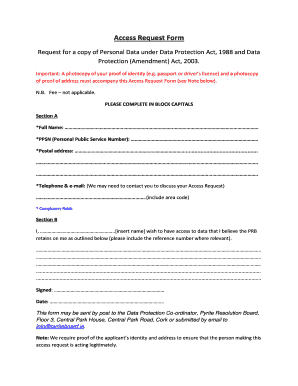 Access Request Form