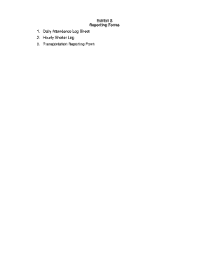 LAHSA Winter Shelter Reporting Forms