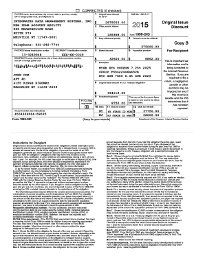 Form 1099-OID