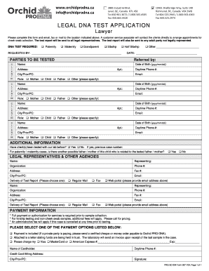 Legal DNA Test Application