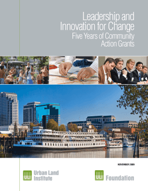 ULI Foundation Annual Fund Donation Form