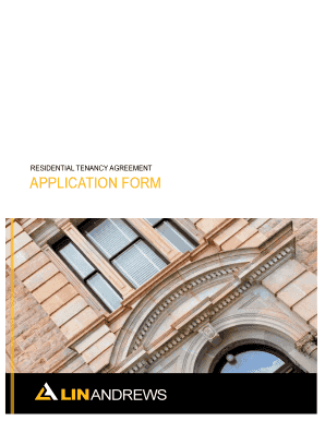Residential Tenancy Application Form