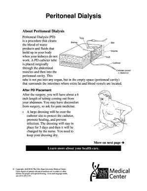 Fillable Online Peritoneal Dialysis - Pages - Patient Education Fax ...