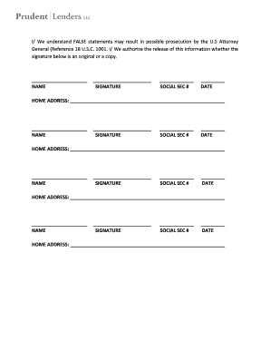 Community Advantage Loan Application