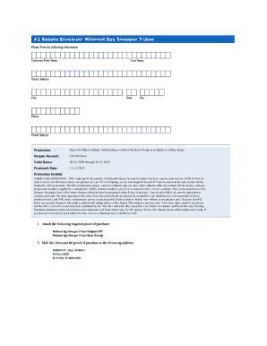 Webroot Spy Sweeper Rebate Form