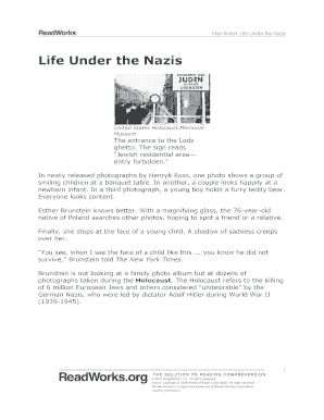 Life Under the Nazis