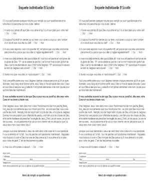 Enquete Individuelle Et Scrutin