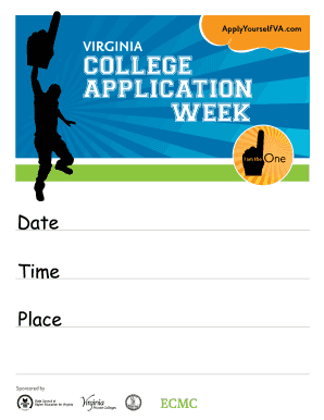 Virginia College Application Form