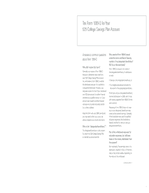 Form 1099-Q for 529 College Savings Plan