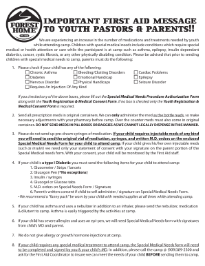 Youth Registration & Medical Consent Form