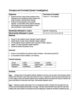 Career Investigation Worksheet