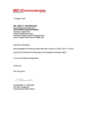 SEC Form 17-Q Quarterly Report