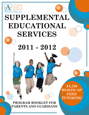 Supplemental Educational Services Request Form