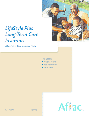LifeStyle Plus Long-Term Care Insurance Policy