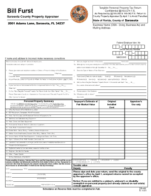 Florida Tangible Personal Property Tax Return