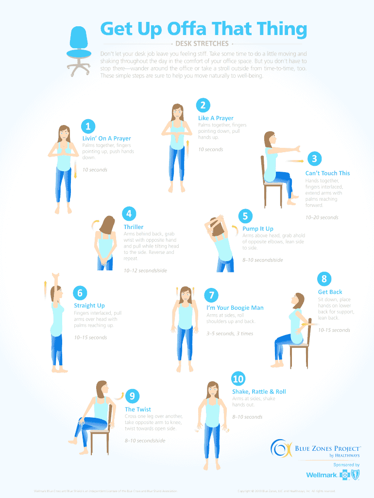 Desk Stretches Pdf Fill Online Printable Fillable Blank PdfFiller