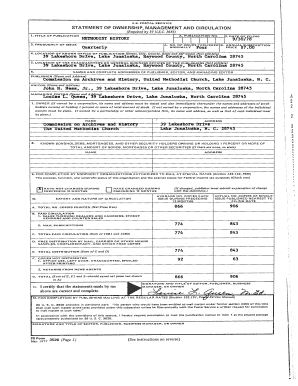 USPS Statement of Ownership