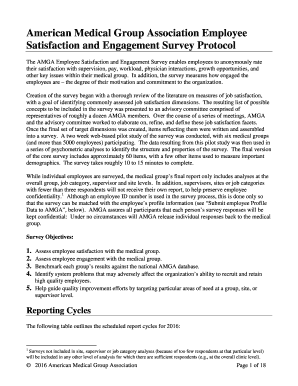 Staff survey questions - American Medical Group Association Employee Satisfaction and - amga