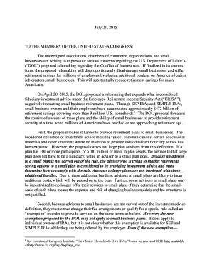Fillable Online Download the Coalition Letter Fax Email Print - pdfFiller
