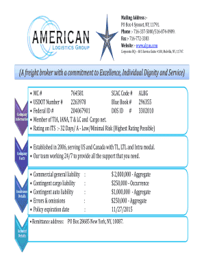 Broker-Carrier Agreement