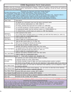 CDNS Registration Form