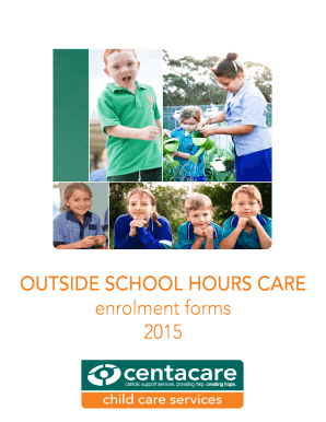 Outside School Hours Care Enrolment Form