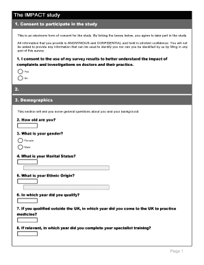 IMPACT Study Consent Form