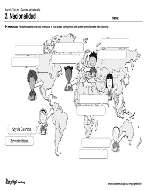 Ejercicio de Nacionalidad