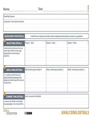 Reading Comprehension Worksheet