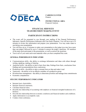 Financial Analysis Presentation Template