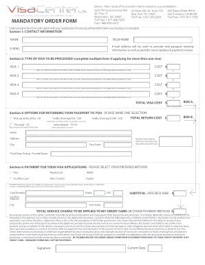 US Embassy Registration Request Form