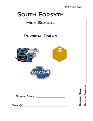 Preparticipation Physical Evaluation Form