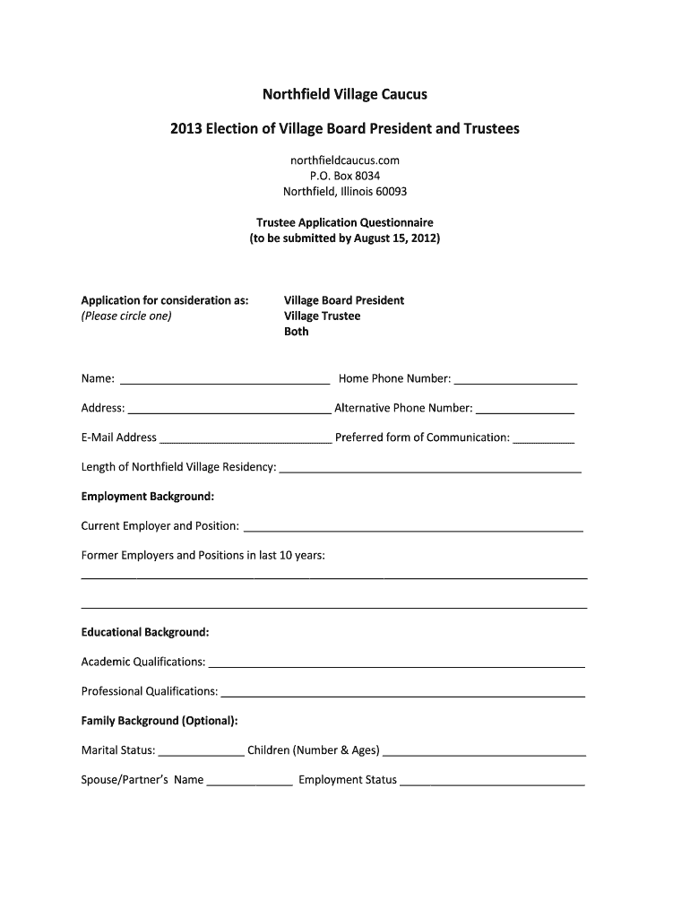 Form preview