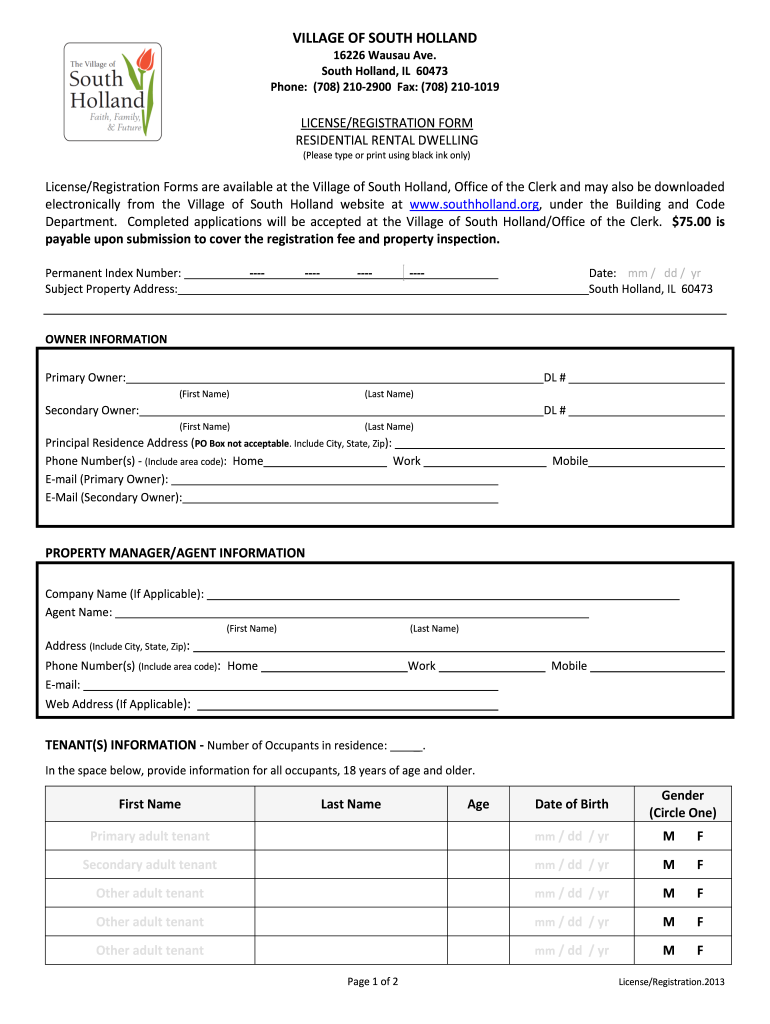 village of south holland photos Preview on Page 1