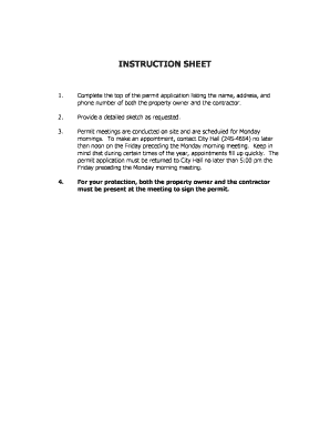 City of Anchorage Permit Application