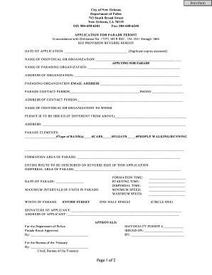 Form preview