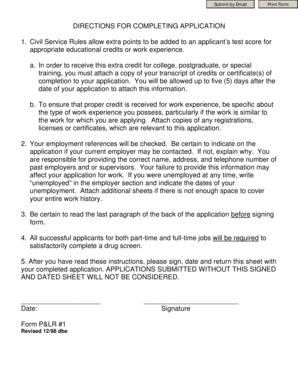 City of Jackson Employment Application