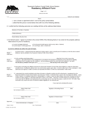 chatham county ga power of attorney forms